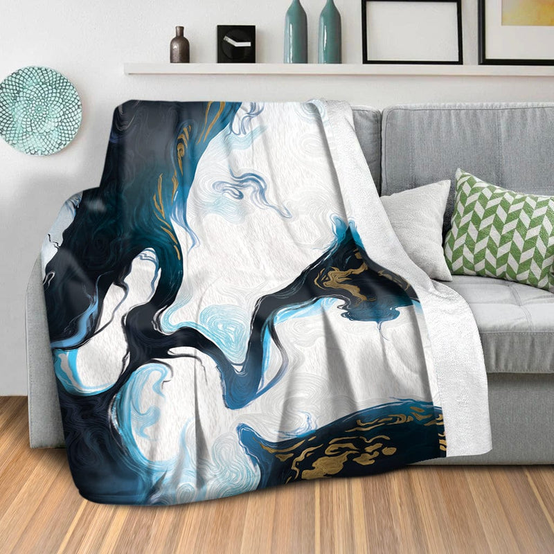 Nordic River C Blanket