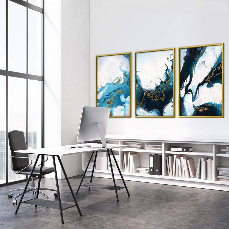 Nordic River Canvas