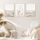 GobekUsa Nordic Seascape Canvas Wall Art Set