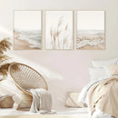 GobekUsa Nordic Seascape Canvas Wall Art Set