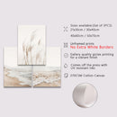 GobekUsa Nordic Seascape Canvas Wall Art Set