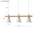 GobekUsa Nordic Shaded Hanging Island Light Metal Pendant with Bird Decor - 3-Head Dining Room Drop