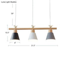 GobekUsa Nordic Shaded Hanging Island Light Metal Pendant with Bird Decor - 3-Head Dining Room Drop