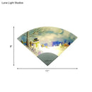 GobekUsa LED Nordic Snowman Wall Light for Bedroom Décor