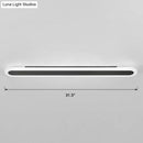 GobekUsa Nordic Style Acrylic Bar LED Wall Sconce for Corridor Lighting