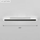 GobekUsa Nordic Style Acrylic Bar LED Wall Sconce for Corridor Lighting