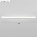 GobekUsa Nordic Style Acrylic Bar LED Wall Sconce for Corridor Lighting