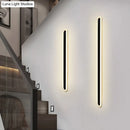 GobekUsa Nordic Style Acrylic Bar LED Wall Sconce for Corridor Lighting