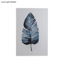 GobekUsa Nordic Style Banana Leaf Wall Lamp with LED Acrylic Fixture
