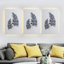 GobekUsa Nordic Style Banana Leaf Wall Lamp with LED Acrylic Fixture