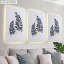 GobekUsa Nordic Style Banana Leaf Wall Lamp with LED Acrylic Fixture