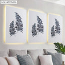GobekUsa Nordic Style Banana Leaf Wall Lamp with LED Acrylic Fixture