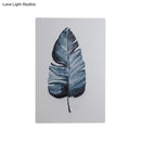 GobekUsa Nordic Style Banana Leaf Wall Lamp with LED Acrylic Fixture