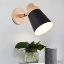 GobekUsa Nordic Style Rotatable Wall Lamp for Baby Room with Coolie Shade and Metal Base