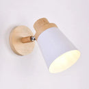 GobekUsa Nordic Style Rotatable Wall Lamp for Baby Room with Coolie Shade and Metal Base