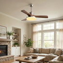 Nordic Style Lunet Ceiling Fan Light