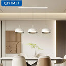 GobekUsa Circular Chandeliers: Nordic Style Lighting for Bedroom, Kitchen, Living & Dining Room