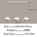 GobekUsa Circular Chandeliers: Nordic Style Lighting for Bedroom, Kitchen, Living & Dining Room