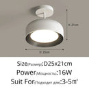 GobekUsa Circular Chandeliers: Nordic Style Lighting for Bedroom, Kitchen, Living & Dining Room