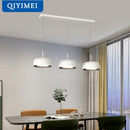 GobekUsa Circular Chandeliers: Nordic Style Lighting for Bedroom, Kitchen, Living & Dining Room