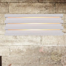 GobekUsa Nordic Style White Wall Lamp with Louvered Design