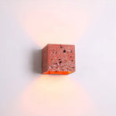 GobekUsa Nordic Terrazzo Wall Sconce - Up Down Hotel Light (Red/White/Blue)