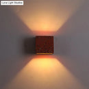 GobekUsa Nordic Terrazzo Wall Sconce - Up Down Hotel Light (Red/White/Blue)