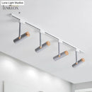 GobekUsa Nordic Tubular Metallic Spotlight with Wood Cap