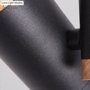 GobekUsa Nordic Tubular Metallic Spotlight with Wood Cap