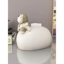 GobekUsa Bear Statues Tissue Box Table Decor for Home Living Room, Creative Nordic Figurines
