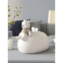 GobekUsa Bear Statues Tissue Box Table Decor for Home Living Room, Creative Nordic Figurines