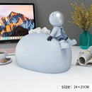 GobekUsa Bear Statues Tissue Box Table Decor for Home Living Room, Creative Nordic Figurines