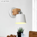 GobekUsa Rotatable Wall Light Nordic Style Wall Lamp, 1 Head, White Finish - Bedside or Bathroom