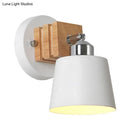 GobekUsa Rotatable Wall Light Nordic Style Wall Lamp, 1 Head, White Finish - Bedside or Bathroom