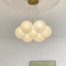 Nordic White Glass Globe Cluster Pendant Light