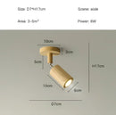GobekUsa Nordic WoodenTrack LED Ceiling Spotlight for Home Decor