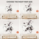 3D Europe Wooden Map Nordik