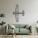 SNJ-5 Texan TOP Metal Aircraft Wall Art - NCP0344