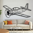 T-28 Trojan Angle Metal Aircraft Wall Art - NCP0141 by Navigate Craft