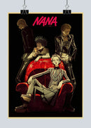 GobekUsa Nostalgic Japan Anime NANA Kraft Poster Set