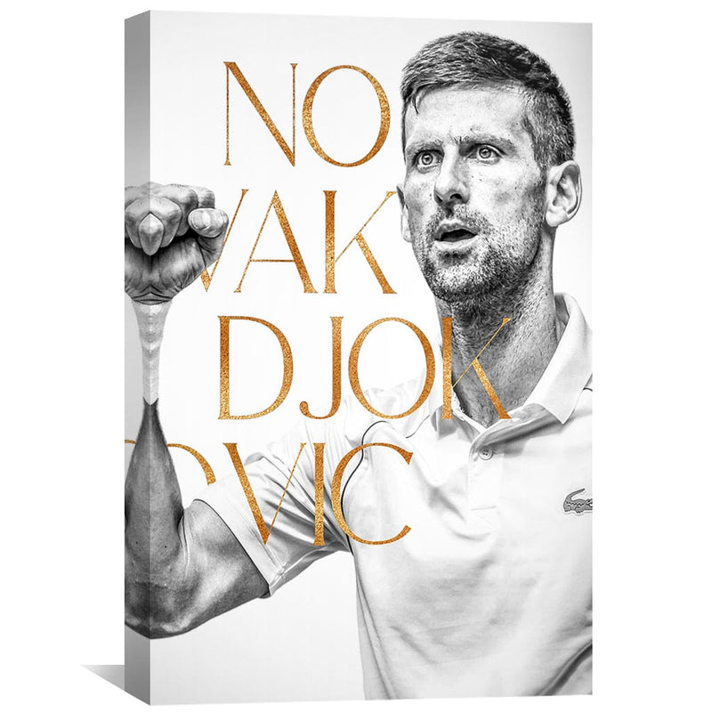 Novak Djokovic Canvas