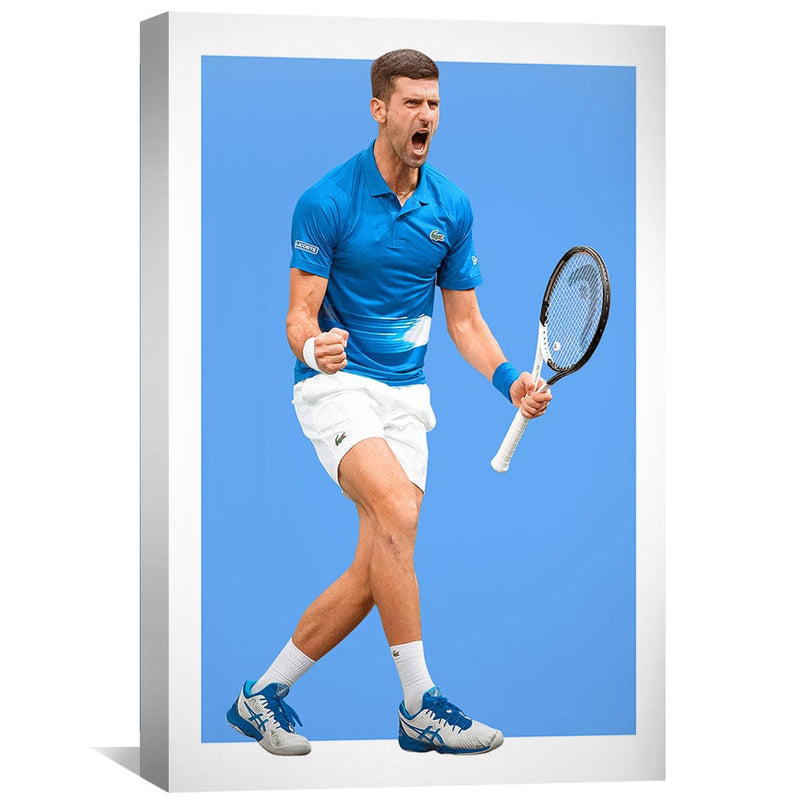 Novak In Blue Canvas