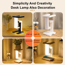 GobekUsa Novelty floating lamp with 10 W  detachable wireless charger decorative light for bedroom/office