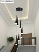 GobekUsa Novelty LED Pendant Lamp dimmable Lights Kitchen Island Dining Room Shop Bar Counter Decoration Cylinder Pipe Pendant Lights