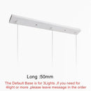 GobekUsa Novelty LED Pendant Lamp dimmable Lights Kitchen Island Dining Room Shop Bar Counter Decoration Cylinder Pipe Pendant Lights