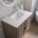 James Martin Portland 36" Single Bathroom Vanity, Whitewashed Walnut