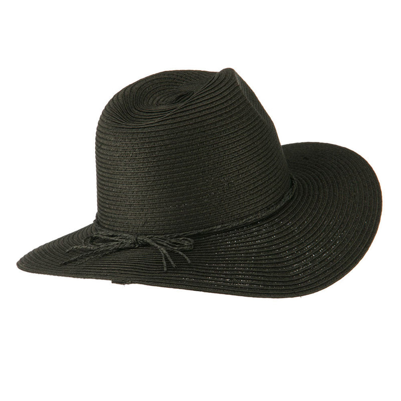 Ribbon Paper Straw Panama Hat