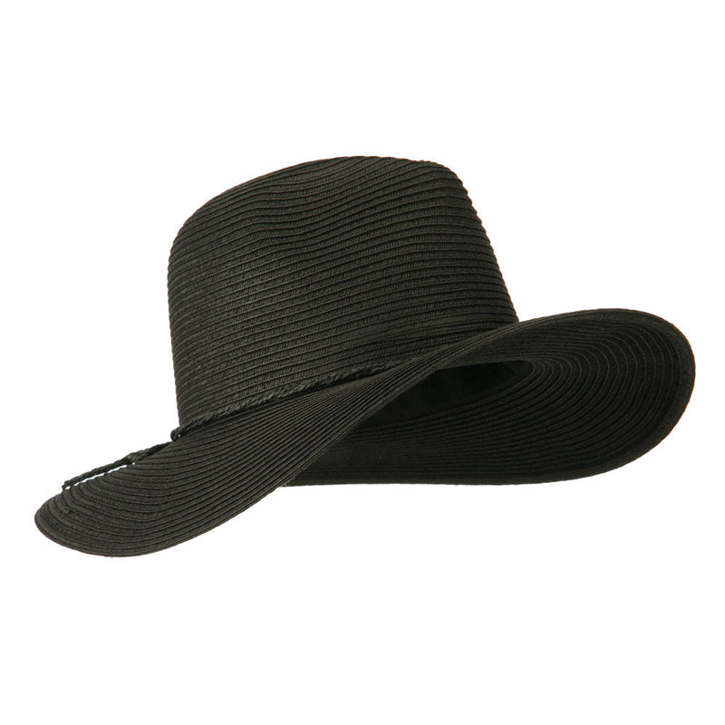 Ribbon Paper Straw Panama Hat