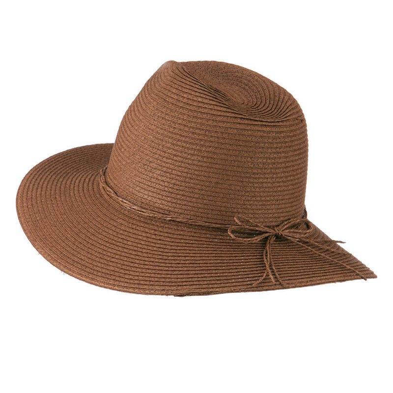Ribbon Paper Straw Panama Hat