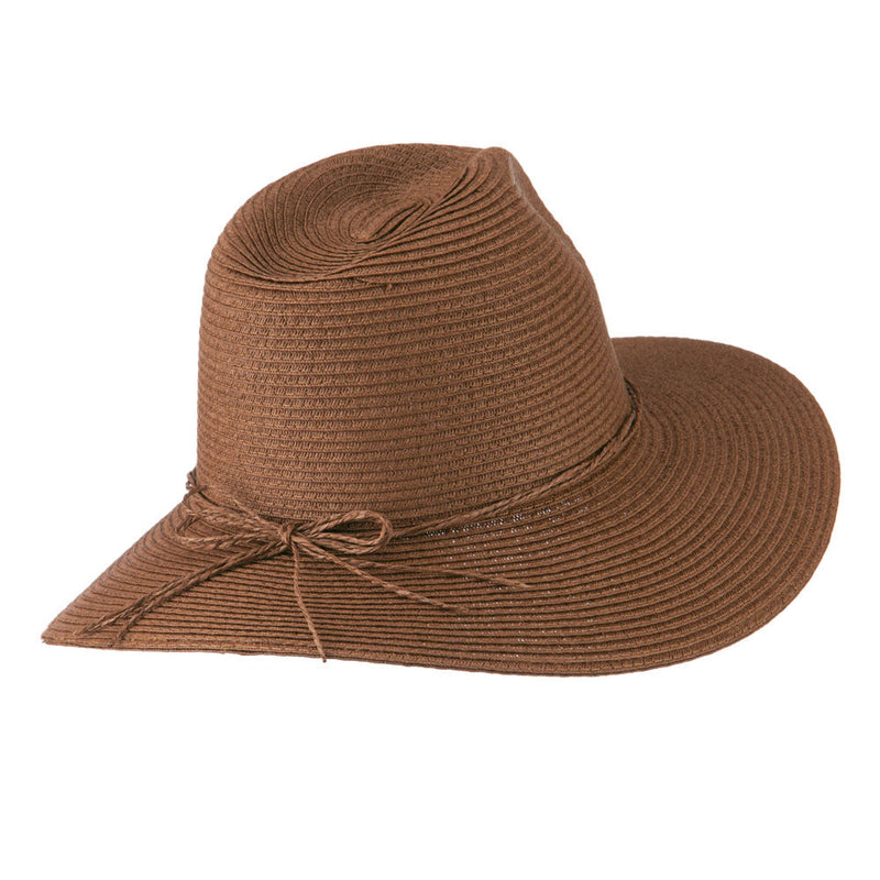Ribbon Paper Straw Panama Hat